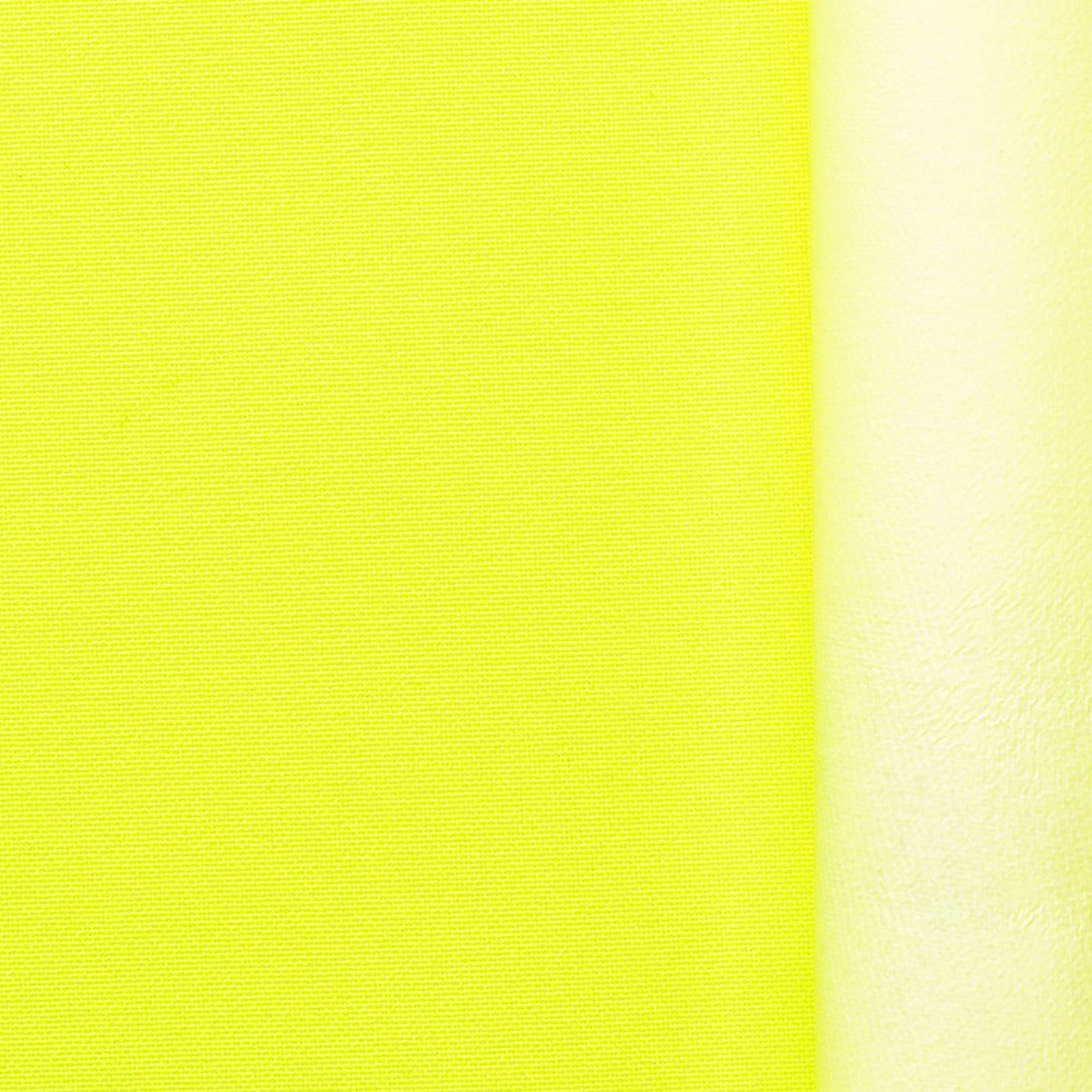 "Greta" - Päällinen laminaatti - tuulenpitävä vedenpitävä ja hengittävä - Neon keltainen