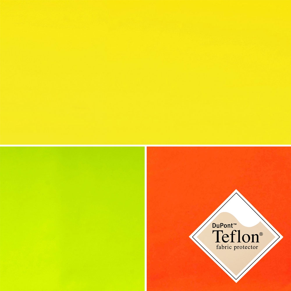 Peach fluoresoivia värejä (EN20471) - monikäyttöinen kangas, jossa on Teflon®-viimeistely