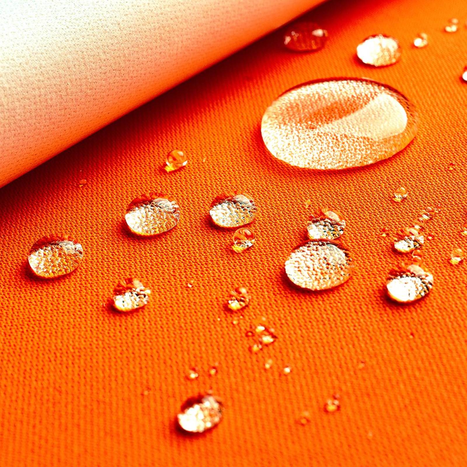 "Greta" - Päällinen laminaatti - tuulenpitävä vedenpitävä ja hengittävä – Neon-oranssi