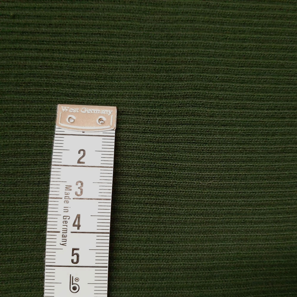 Livo - neulottu vyötärönauha - tummanvihreä - per 10 cm