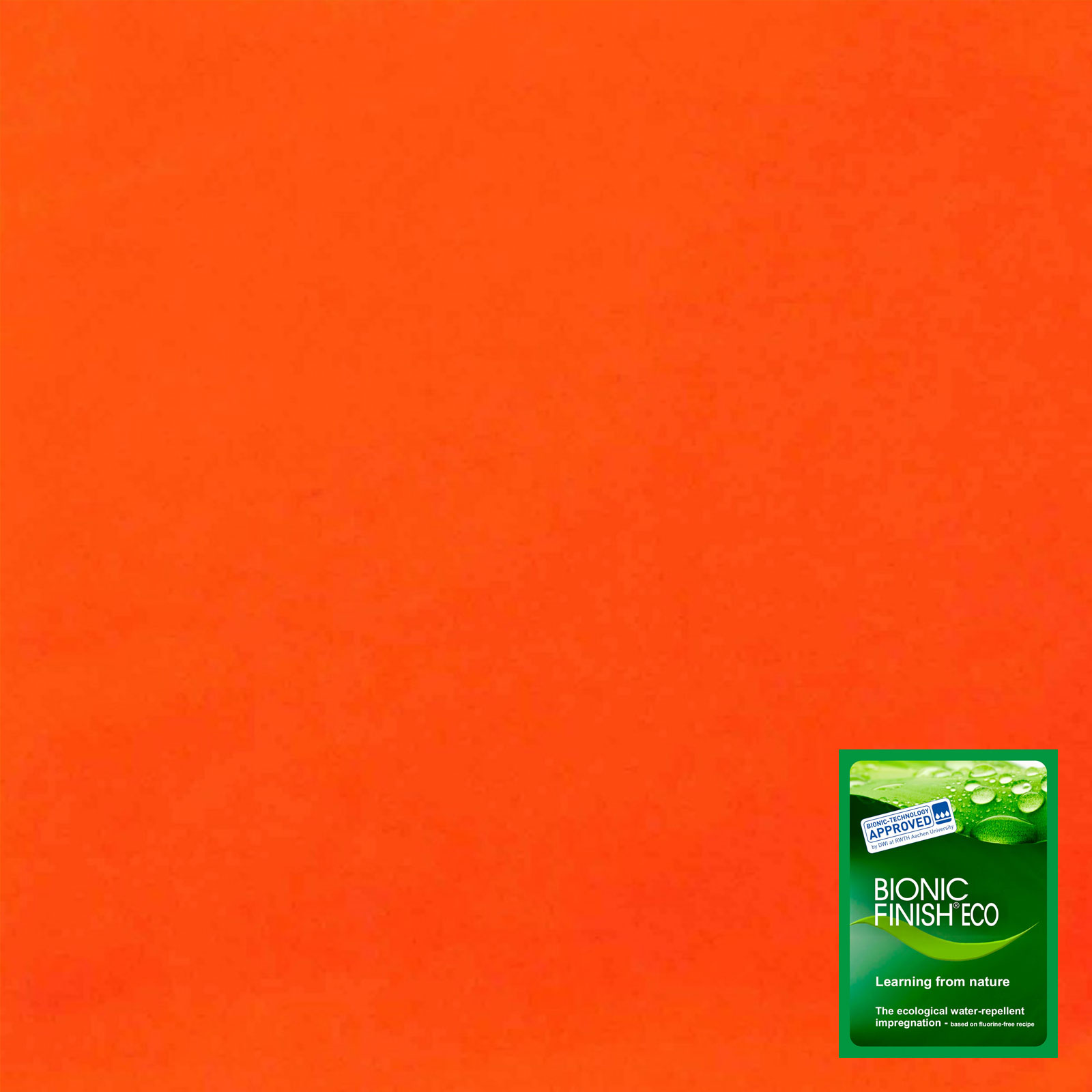 Peach fluoresoivia värejä (EN20471) - monikäyttöinen kangas-viimeistely – Neon-oranssi