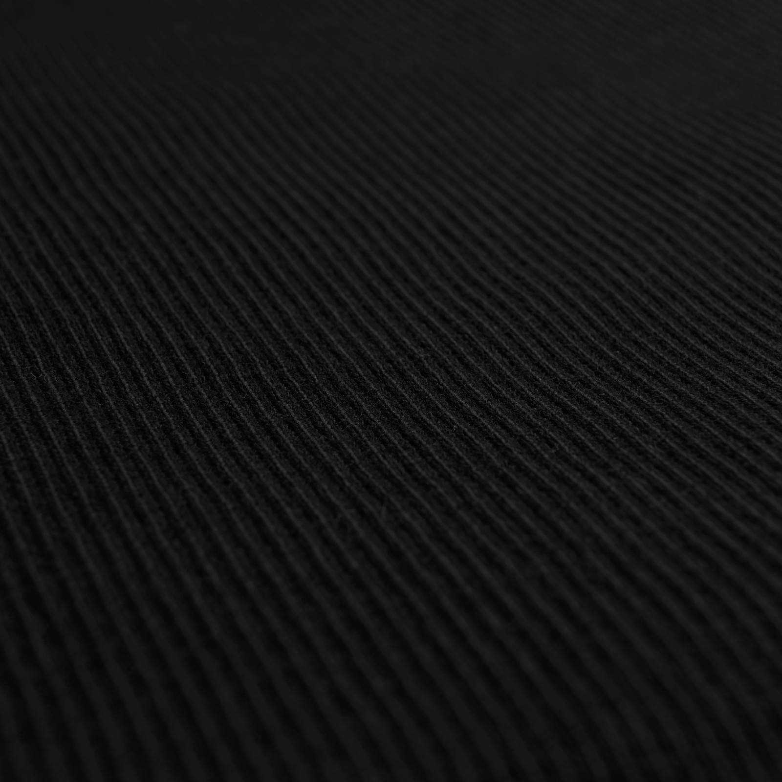 Neulotut hihansuut - putkimainen kylkiluun trikoota - 12 väriä – Musta